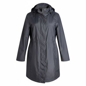 Lands’ End for American Airlines Navy Primaloft Orotex Trench Coat Women S (6–8)